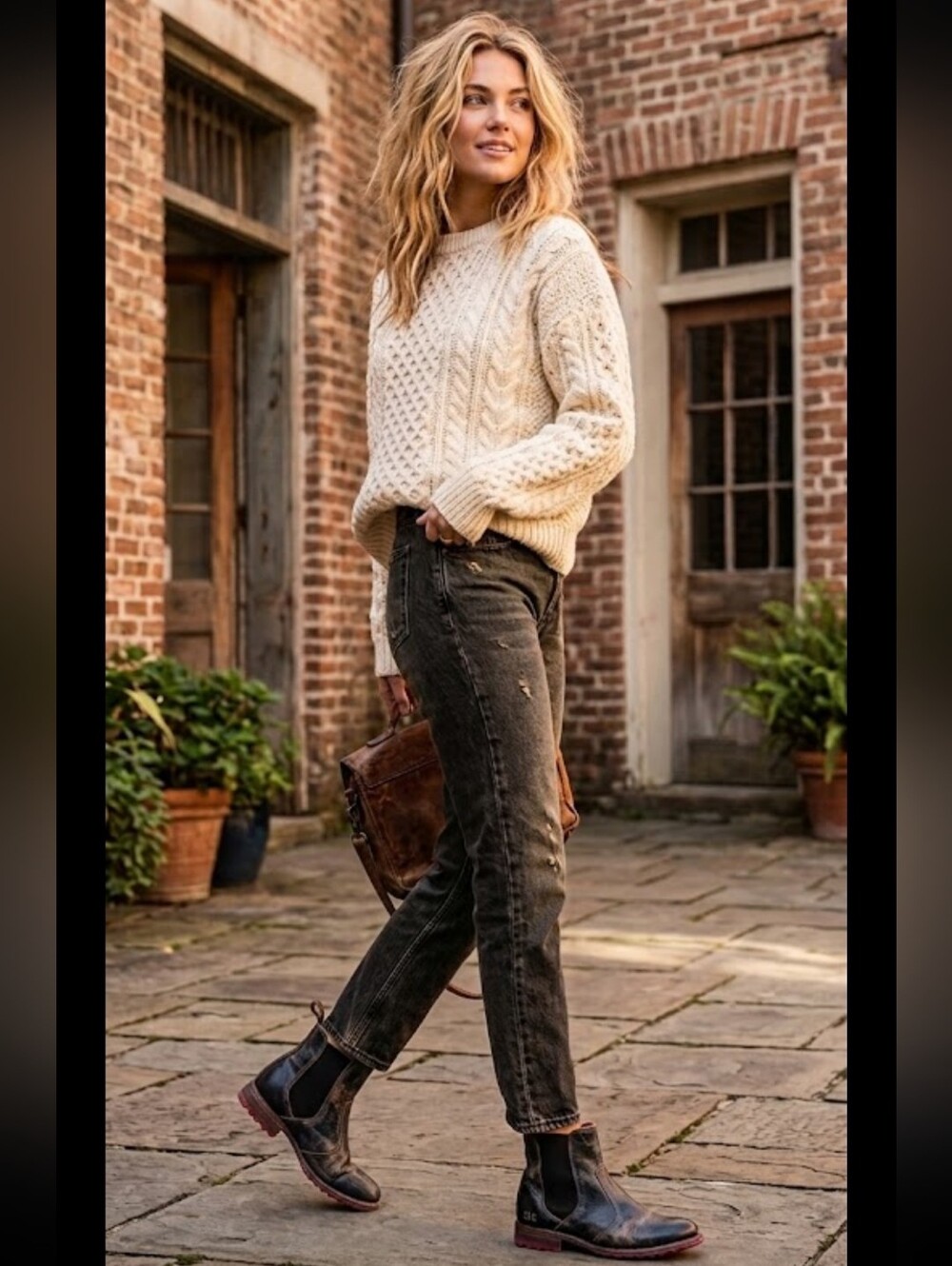 BED STU DISTRESSED NANDI CHELSEA SHORT BOOTS